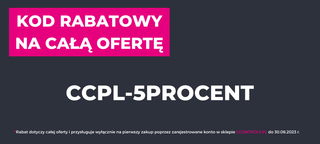 Kod rabatowy -5 procent